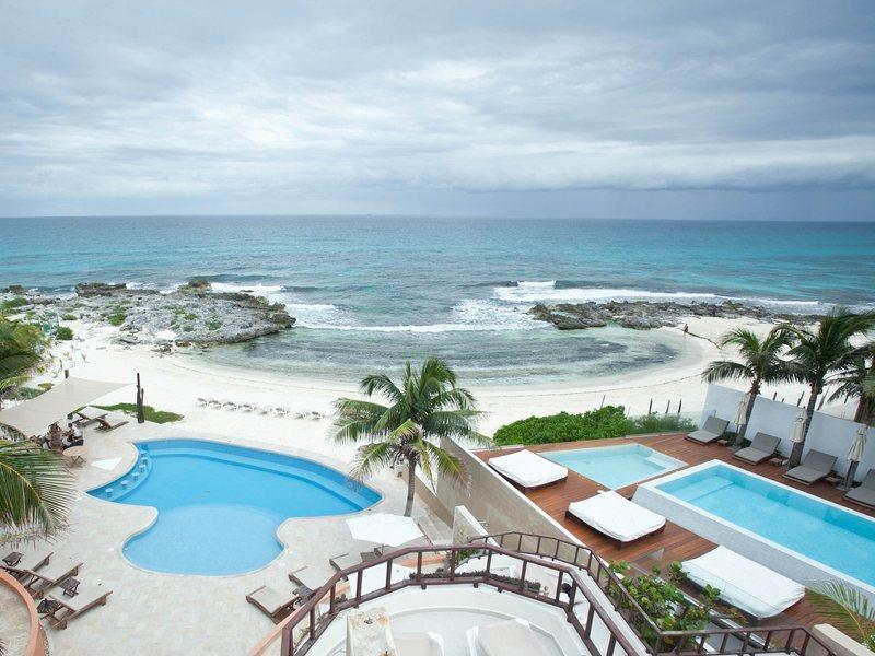 Hotel Playa La Media Luna Исла-Мухерес Экстерьер фото